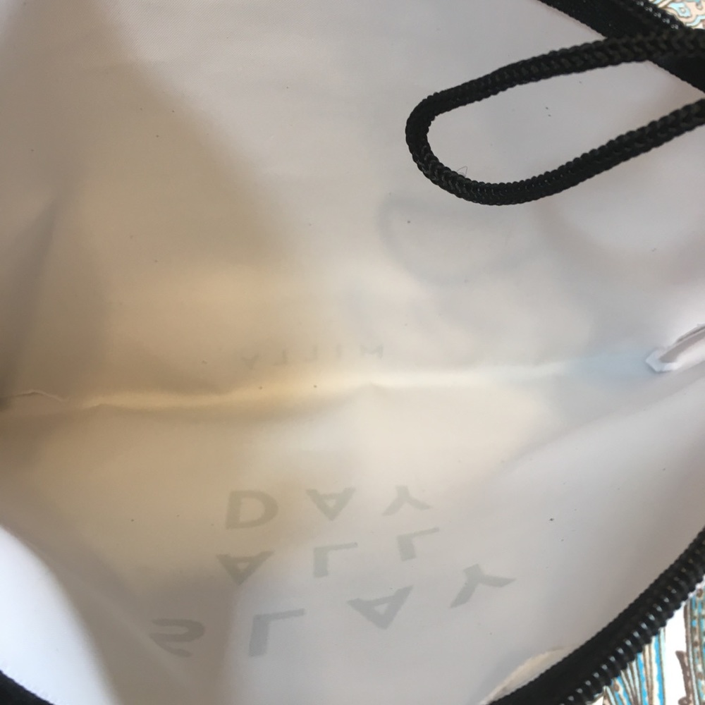 White Slay All Day Milly Zippered Pouch - Picture 4 of 5